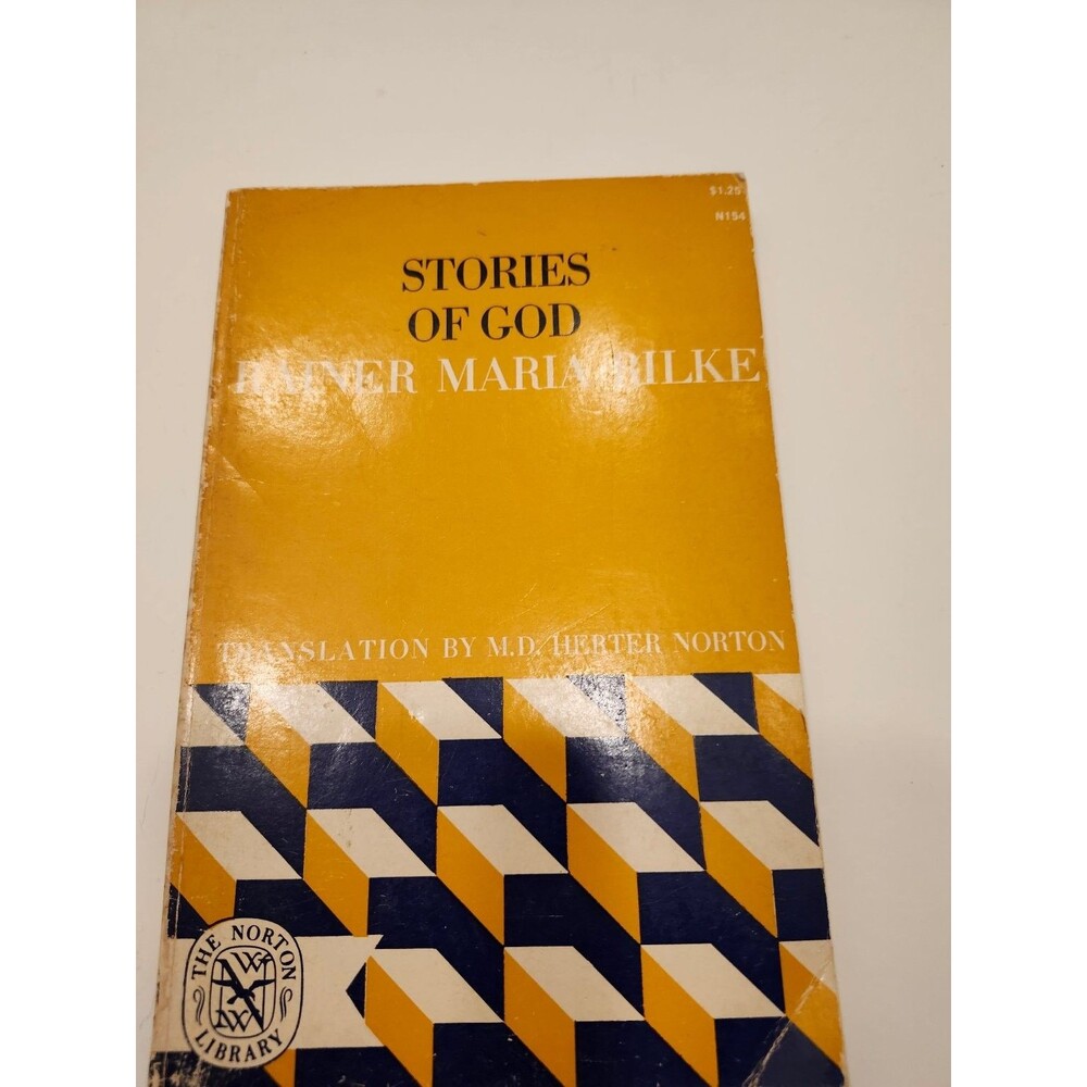 Stories of God Rainer Maria Rilke 1963 First Norton Library Edition Paperback